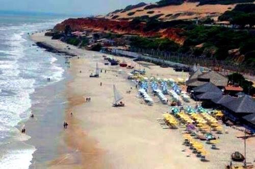 Praia Tabuba Do Morro Branco Suite 04 Pessoas Beberibe Eksteriør billede